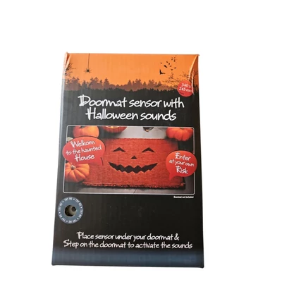 Halloweeni elemes hangeffekt lábtörlő alá