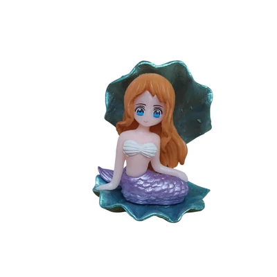 Hableány figurák,  4 db 