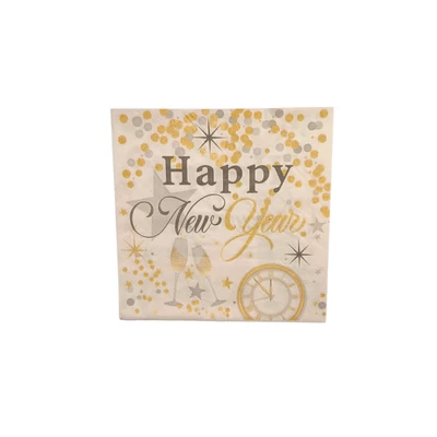 Happy New Year papír szalvéta