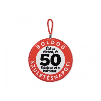  Edényalátét Boldog 50. Születésnapot