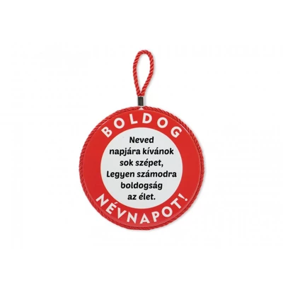 Edényalátét Boldog Névnapot