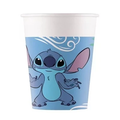 Disney Lilo és Stitch, A csillagkutya Angel -200 ml papír pohár - 8 db 