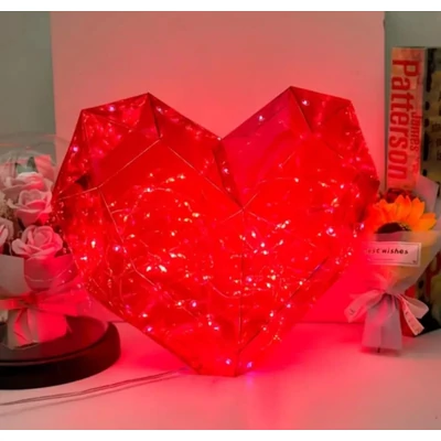 LED szív dekoráció, LoveGlow