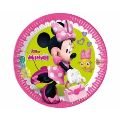 Minnie papírtányér 23 cm
