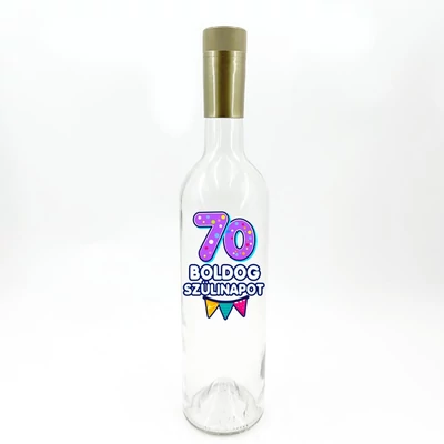Borosüveg - 70 Boldog Szülinapot
