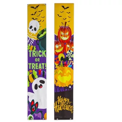 Halloweeni ajtódísz- molinó, 2 db 