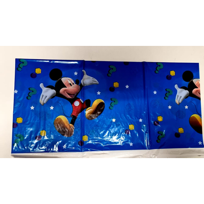 Mickey egér asztalterítő, 180 cm  x 110 cm