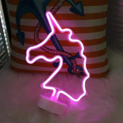 Unikornis neon  lámpa