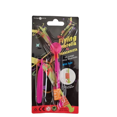 Repülő LED-es Csúzlis Játék – Flying Umbrella,