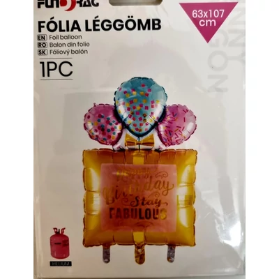 Happy birtsday fólia léggömb