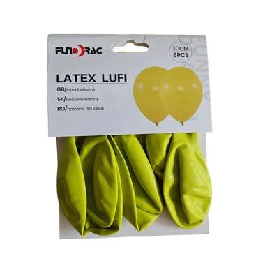 Limezöld lufi, 8 db