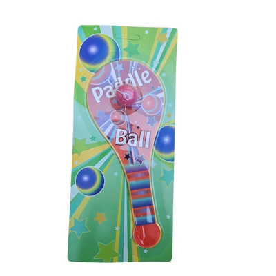 Fa pingpong ütő labdával, kötéllel