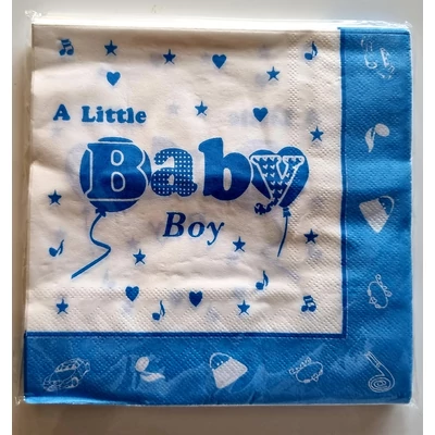 Baby boy szalvéta, 20 db