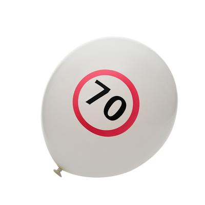 Latex fehér lufi 70-s számmal