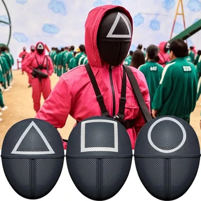  Squid Game (Nyerd meg az életed) sorozatból, Fekete maszk Ledes