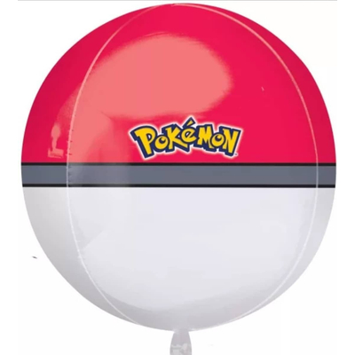 Pokémon gömb fólia lufi 38 cm x 40cm