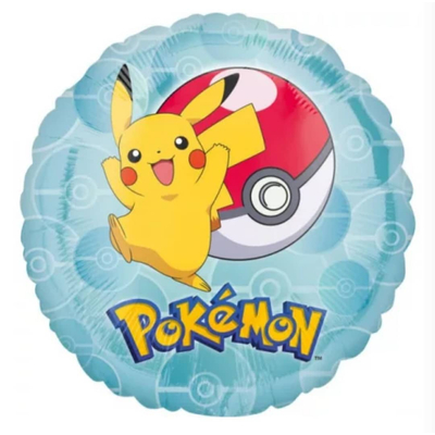 Pokémon gömb fólia lufi 43 cm