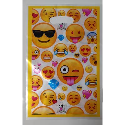 EMOJI -SMILE  dísztasak 10 db 