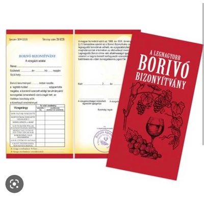 Vicces  legnagyobb borivó bizonyítvány 