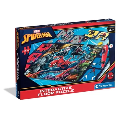 Pókember Enemies interaktív 24 db-os puzzle Clementoni