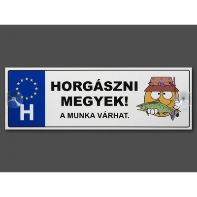 Rendszámtábla, a horgászás