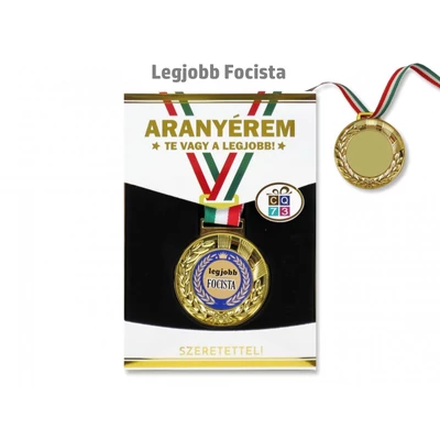 Legjobb focista aranyérem