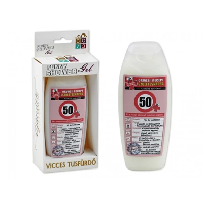 Tusfürdő Orvosi recept 50. Születésnapra 250ml