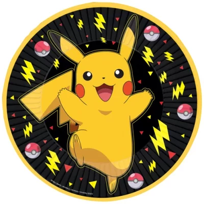 Pokémon Papír tányér