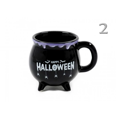 Halloween bögre fekete üst, 3 dl 