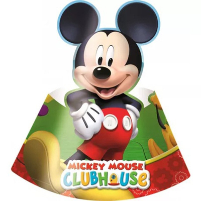 Disney Mickey  Parti kalap, csákó 6 db-os