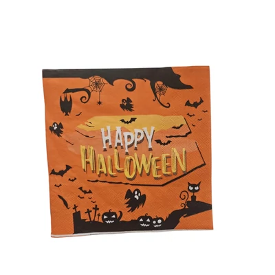 Happy Halloween szalvéta, 16 db