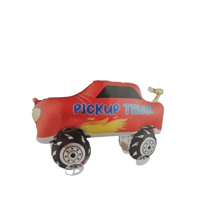 Pickup Truck gurulós fólia lufi, 80 cm