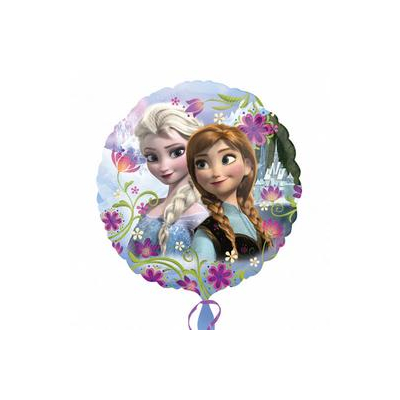 Jégvarázs Elsa & Anna fólia lufi, 43 cm (Frozen)