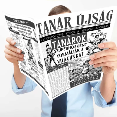 Vicces Újság - Tanár Újság - Ajándék Tanárnak 