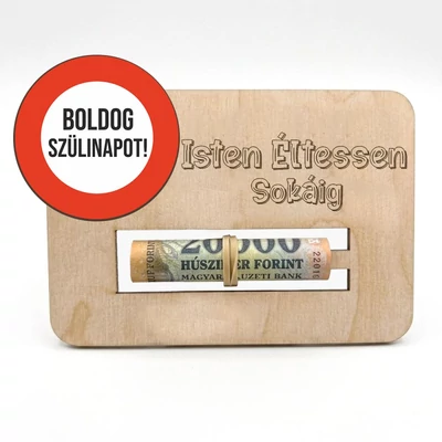 Születésnapi Pénzátadó - Isten Életessen Sokáig 