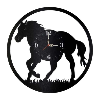 Falióra - Ló fekete - Lovas Ajándék
