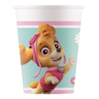 Paw Patrol Skye and Everest, Mancs Őrjárat papír pohár 8 db-os 200 ml 