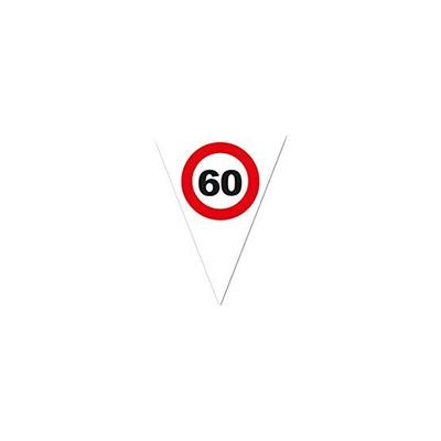 60- as sebességkorlátozó zászlófüzér, 5m-10 db zászló