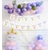 Unikornis banner, Happy Birthday party füzér