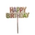 Happy Birthday színes felirat torta beszúró