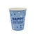 Happy Birthday kék papír pohár , 6 db