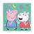PEPPA PIG MESSY PLAY, PEPPA MALAC SZALVÉTA 20 DB-OS