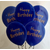 Happy Birthday kék lufi csomag , 5 db