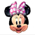Disney Minnie fólia fej lufi , 66 cm
