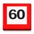 60-as sebességkorlátozó szülinapi parti szalvéta - 20 db