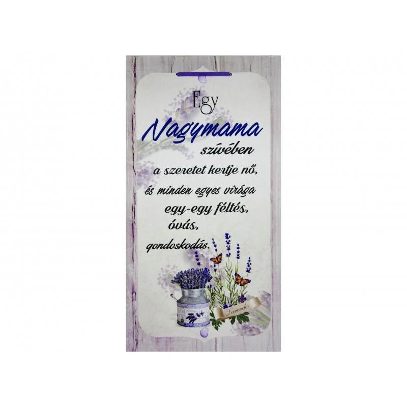 Nagymama tábla, 50 cm