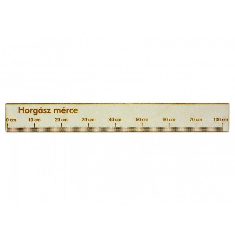 Horgász mérce 35cm