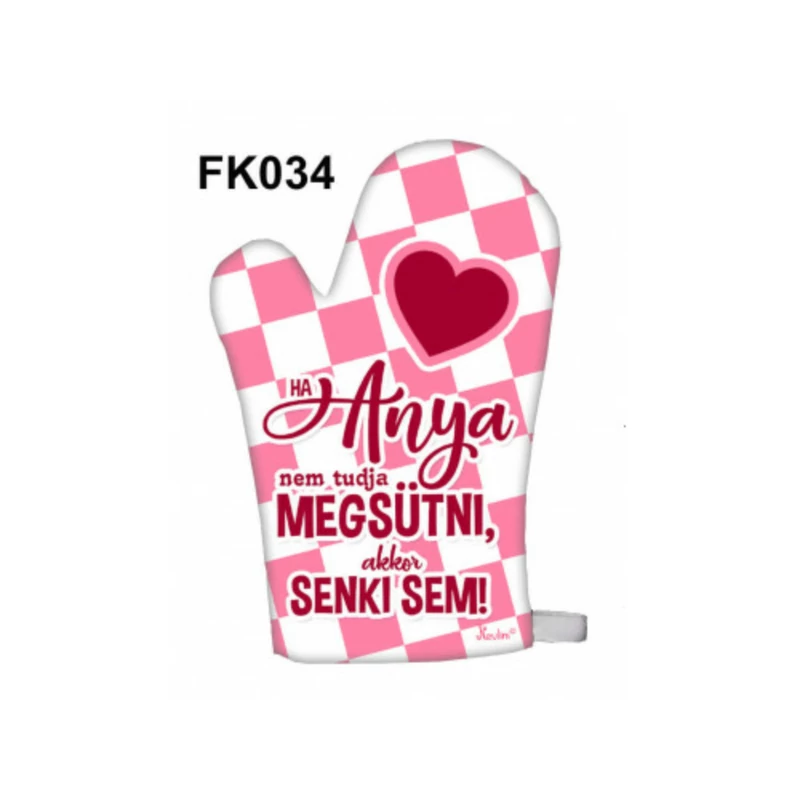 Főzőkesztyű 16 cm x26 cm - Ha Anya nem tudja megsütni