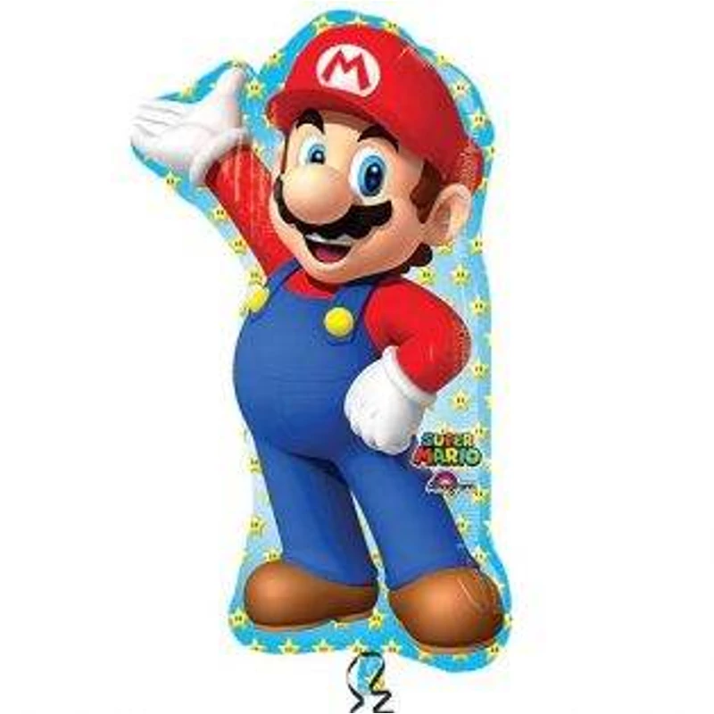 Super Mario fólia lufi 83 cm