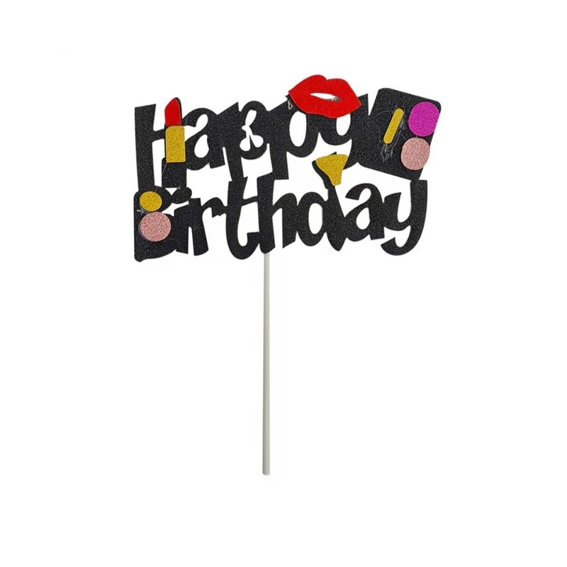 Divat torta dekoráció, Happy Birthday